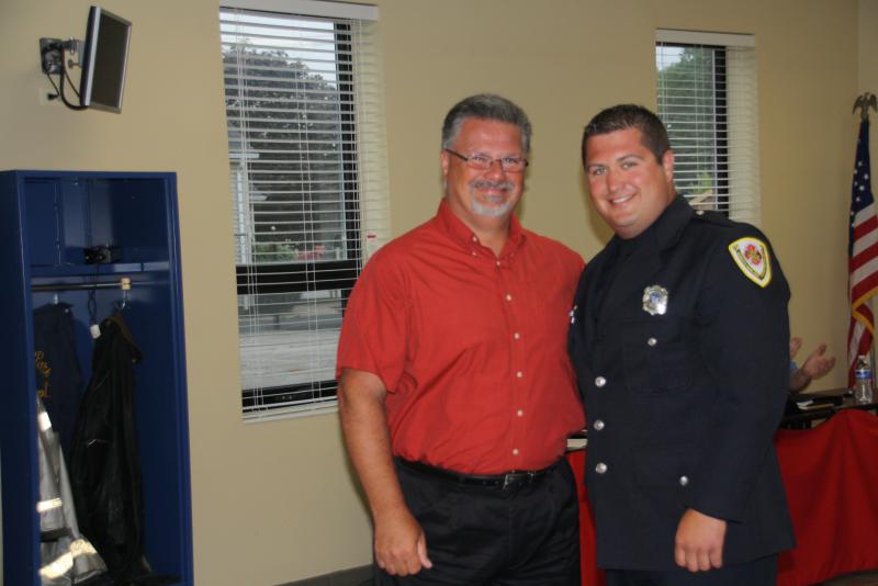 Michael Baron and FF/PM Eric Baron. 08/12/14